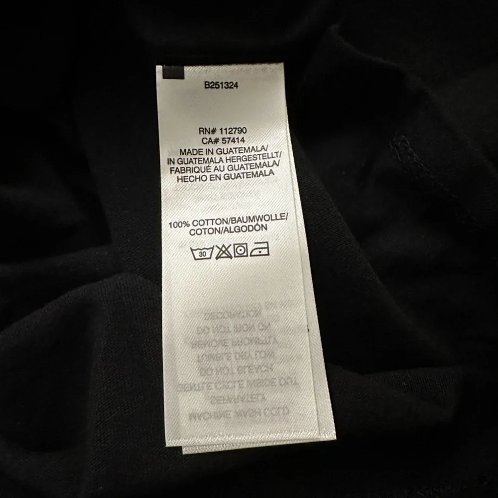 True Religion Jet Black JV Logo Tank Top Men’s Size S New With Tags Cotton
